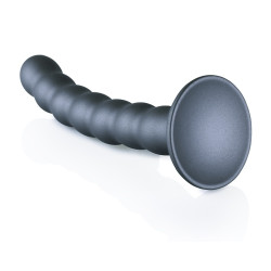 Ouch! Plug Beaded G-Spot M 16.5 x 2.5cm Gris